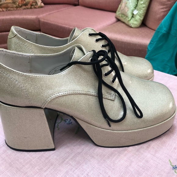 mens platform shoes size 10